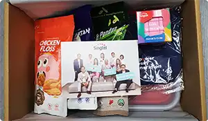 Singtel - Msia Gift Box